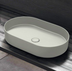 Ceramica CIELO Shui Comfort SHCOLAO60 PM - Раковина накладная на столешницу 60*38 см (Pomice)