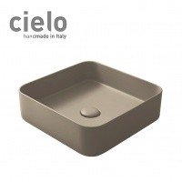 Ceramica CIELO Shui Comfort SHCOLAQ40 AV - Раковина накладная на столешницу 40 * 40 см (Avena)