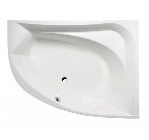 Акриловая ванна ALPEN Tanya 160 R 66119, цвет - euro white (европейский белый)