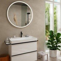 Hansgrohe Tecturis S EcoSmart+ 73311670 Смеситель для раковины (чёрный матовый)