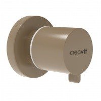 Creavit AC50L.CCM Проходной запорный вентиль ½ * ½ (каппучино матовый)