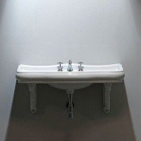 Kerasan Retro 105001*3 - Раковина для ванной комнаты 100*54 см (3 отверстия для смесителя)