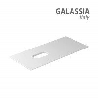 Galassia TABULAE 2053 - Керамическая полка 101*46 см | SX-DX реверсивная (цвет: белый глянцевый)