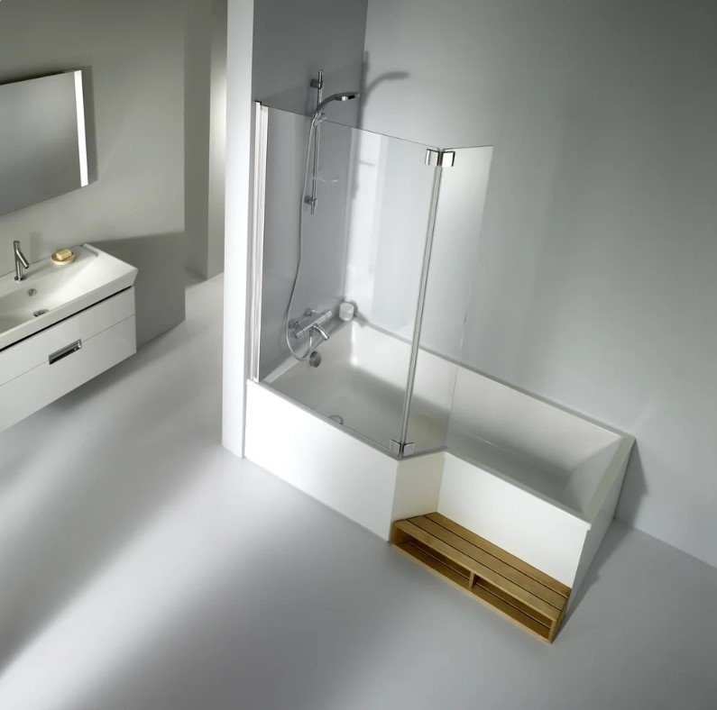 Jacob Delafon Bain Douche NEO E6D002L-00 Акриловая ванна 170*90*70 см ...