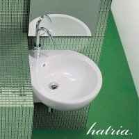 HATRIA YOU&ME Y0H701 - Раковина для ванной комнаты 46*46 см | угловая
