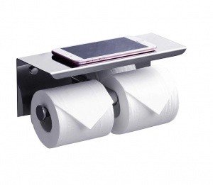 RUSH Edge ED77142A Двойной держатель для туалетной бумаги (хром)