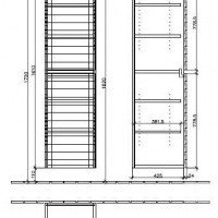 Шкаф-пенал 985911BJ VILLEROY BOCH AVEO, 420 x 1610 x 450 мм