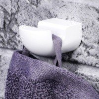 WasserKRAFT Kammel K-8323WHITE Крючок для халата и полотенца (белый матовый)