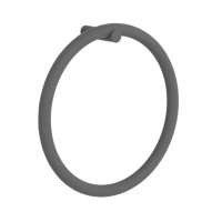 Ceramica Cielo ACCESSORIES ACPA CM Полотенцедержатель - кольцо Ø 320 мм (серый)