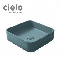 Ceramica CIELO Shui Comfort SHCOLAQ40 PL - Раковина накладная на столешницу 40 * 40 см (Polvere)