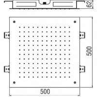 NOBILI AD139/101CR Верхний душ