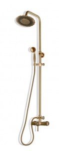 Bronze de Luxe WINDSOR 10118/1DF Душевая система в комплекте со смесителем (Бронза)