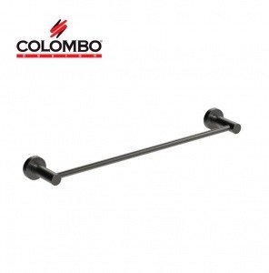 Colombo Design PLUS W4910.GM - Металлический держатель для полотенца 48,5 см (Графит шлифованный)