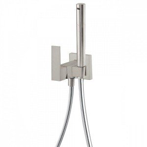 TRES Special tapware CUADRO 00612301AC Гигиенический душ встраиваемый комплект со смесителем (нержавеющая сталь)