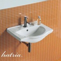 HATRIA Sophie Y0HG01 - Раковина для ванной комнаты 56*45 см | универсальный монтаж