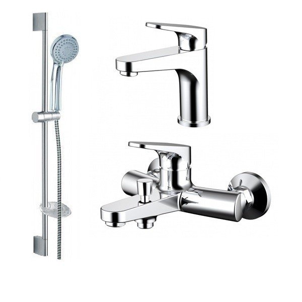 Bravat Eler F00450CP Комплект смесителей для ванной, в магазине ...