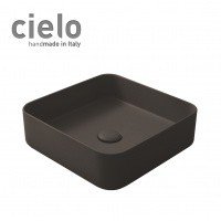 Ceramica CIELO Shui Comfort SHCOLAQ40 FN - Раковина накладная на столешницу 40 * 40 см (Fango)