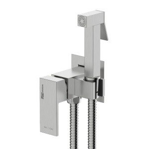 WasserKRAFT A71338 Гигиенический душ - комплект со смесителем (никель)