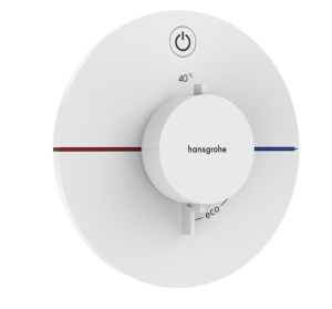 Hansgrohe ShowerSelect Comfort S 15553700 Термостатический смеситель для душа - внешняя часть (белый матовый)