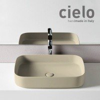 Ceramica CIELO Shui Comfort SHCOLAR60LN - Раковина накладная на столешницу 60*40 см (Lino)