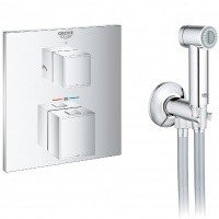 Grohe 2415426329 Гигиенический душ встраиваемый комплект с термостатом
Комплектация: 24154000, 26329000, 35600000.