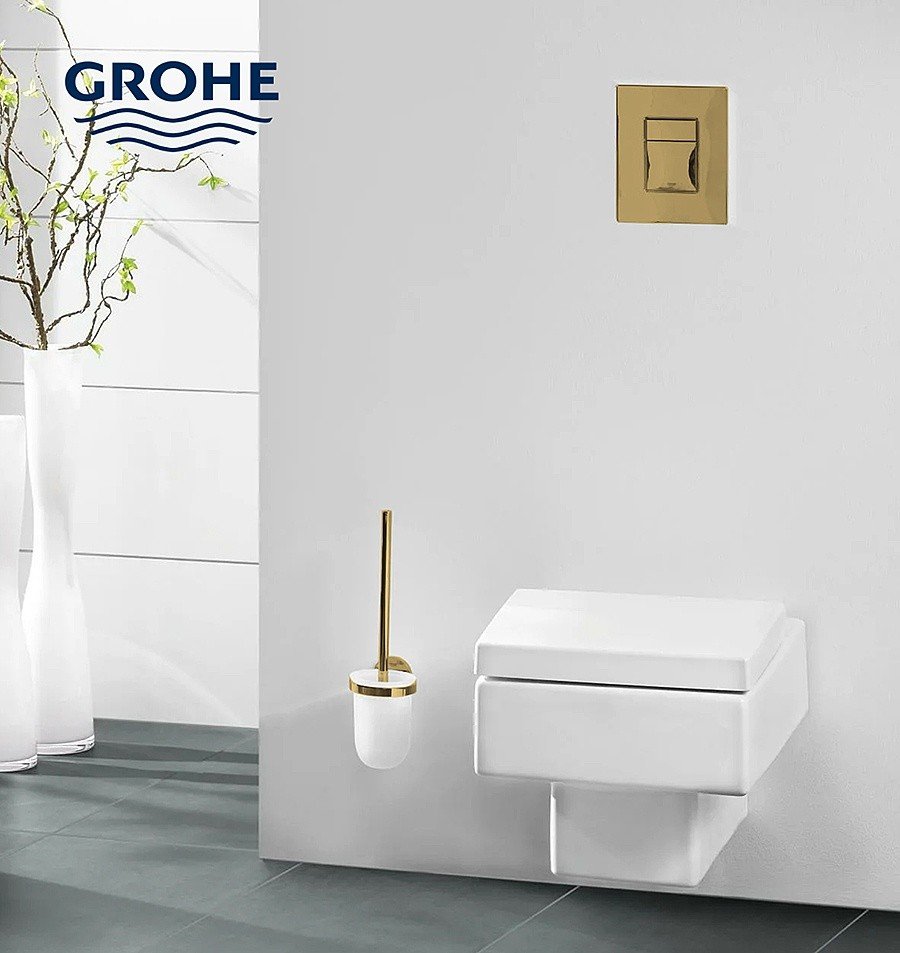 GROHE Essentials 40374GL1 Ершик для унитаза (золото), в магазине ...