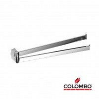 Colombo Design TRENTA B3012.CR - Держатель для полотенца 35 см | двойной (хром)