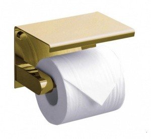 RUSH Edge ED77141 Gold Держатель для туалетной бумаги (золото)