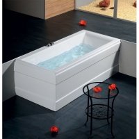 Акриловая ванна ALPEN Cleo 180x80 a05611, гарантия 10 лет, прямоугольная форма, объём 290 литров, цвет - euro white (европейский белый)