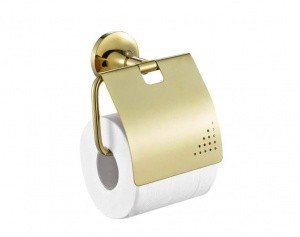Creavit Neo NO12028G Держатель для туалетной бумаги (золото)
