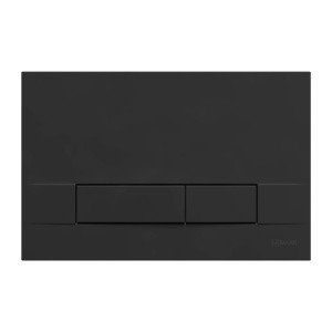 Lemark BIT 9802006 Накладная панель смыва для унитаза (Чёрный матовый)