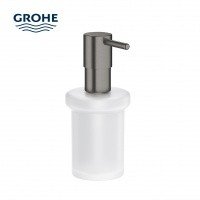 GROHE Essentials 40394AL1 Дозатор для жидкого мыла 160 мл (темный графит - шлифованный)