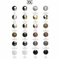 3SC Snowy SN99AGD Комплект: стакан, дозатор, мыльница, лоток (белая экокожа | золото)