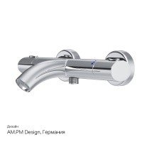 AM.PM Sense F7550064 Термостатический смеситель для ванны (хром)