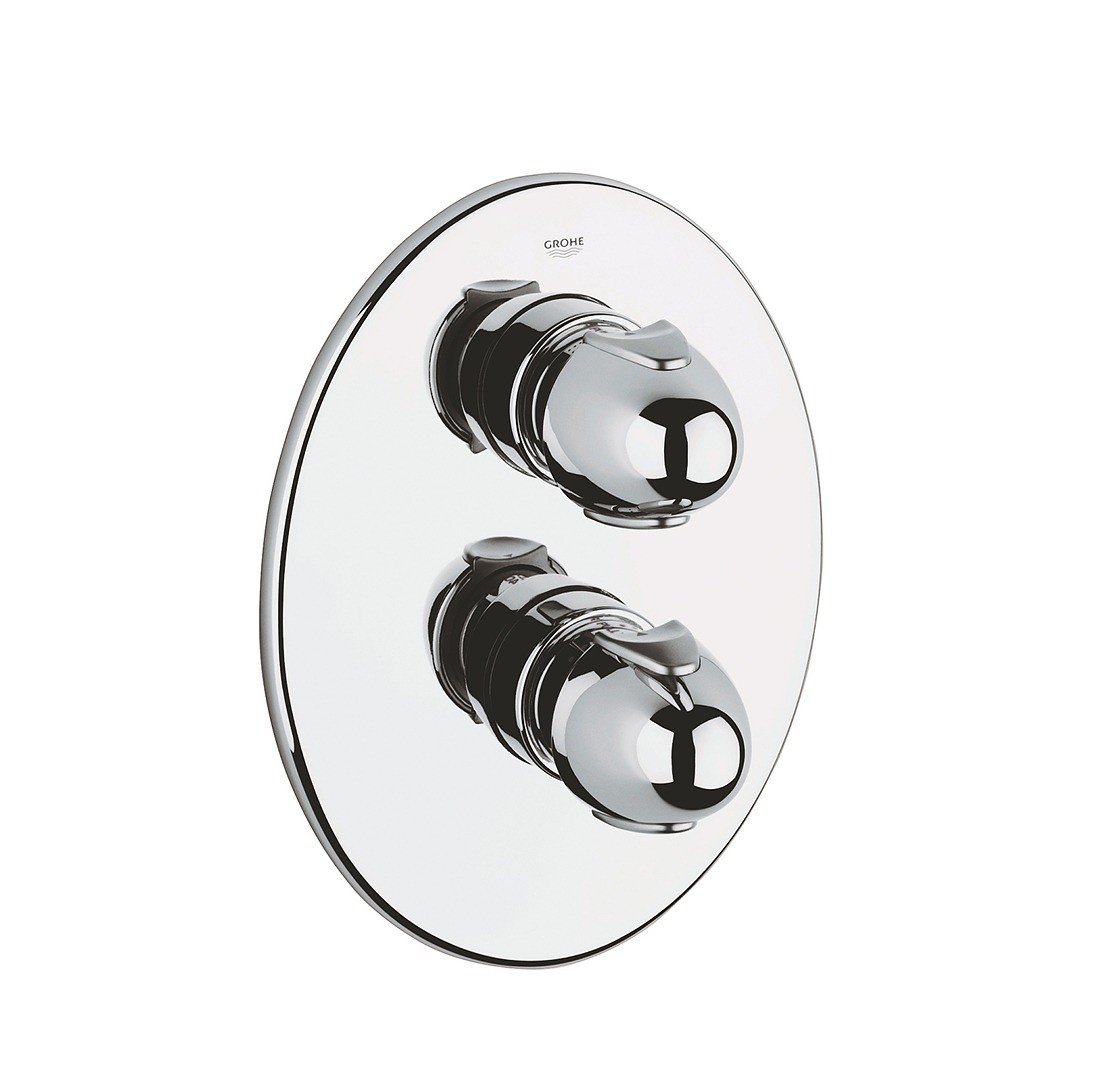 GROHE Taron 19659IP0 - Термостатический смеситель для ванны | душа ...