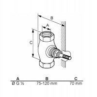 KLUDI 39809 - Механизм запорного вентиля