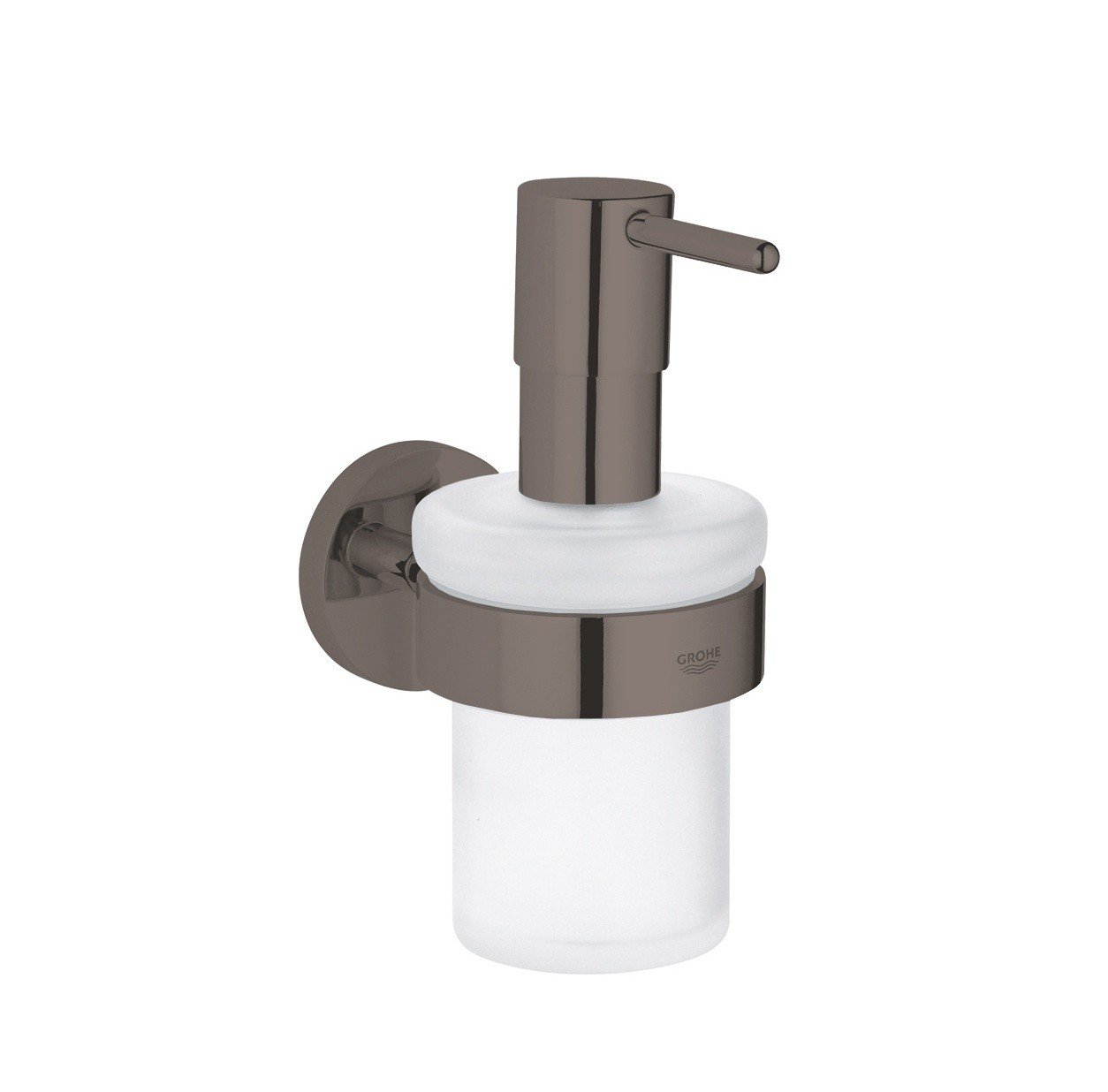 GROHE Essentials 40394A01 - Дозатор для жидкого мыла 160 мл (темный ...