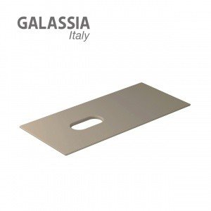 Galassia TABULAE 2053SA -  Керамическая полка 101*46 см | SX-DX реверсивная (цвет: песочный матовый)