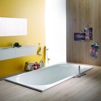 BETTE Comodo 1250-000 PLUS Ванна стальная встраиваемая 170*75*45 см (белый)