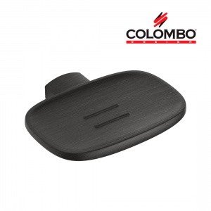 Colombo Design TRENTA B3001.GM - Металлическая мыльница | настенная (графит шлифованный)