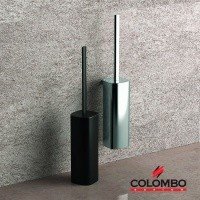 Colombo Design TRENTA B3007.NM - Ёршик для унитаза | настенный (черный матовый)