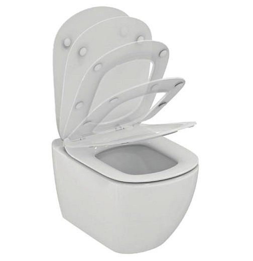 Подвесной унитаз T007901 Ideal Standard Tesi AquaBlade® (евробелый ...