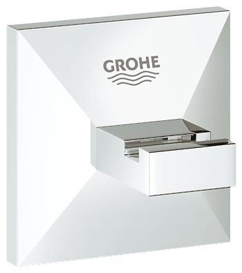 GROHE Allure Brilliant 40498 000: крючок для банного халата GROHE StarLight® хромированная поверхность