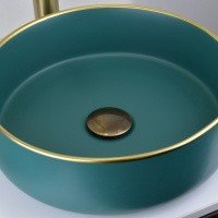 Bronze de Luxe 21972/1 Выпуск для раковины без перелива (бронза)