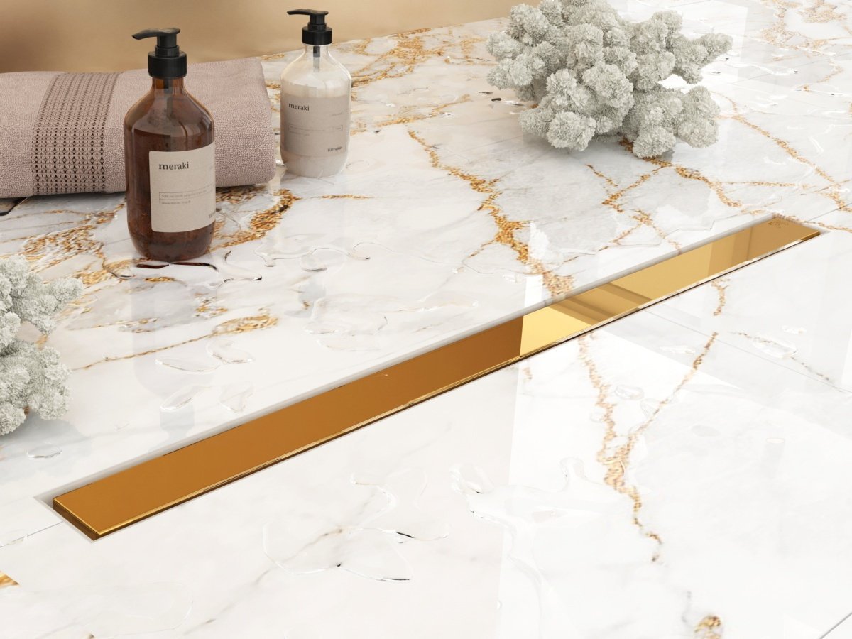 Plumberia Selection PS LINEAR PSL90OR Душевой трап 90*6 см | Комплект с ...