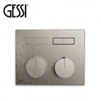 GESSI HI-FI Compact 63002 149 Термостатический смеситель для душа | Finox Brushed Nickel (шлифованный никель)