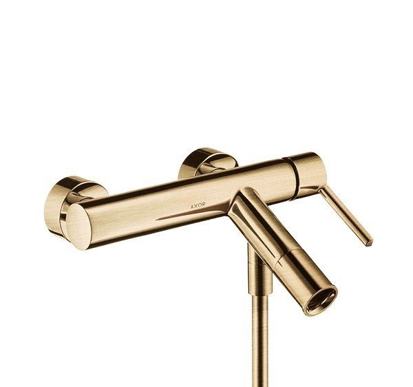 AXOR Starck 10411950 Смеситель для ванны (шлифованная латунь), в ...