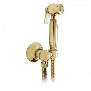 Nice Luxury New N-01-L06OF Гигиенический душ - комплект с шланговым подключением и шлангом (золото)