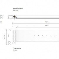 Decor Walther Mikado ABL40 0521720 Полочка для душа