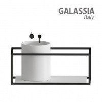 Galassia CORE 7305MT - Раковина накладная на столешницу Ø 37 см (цвет: белый матовый)